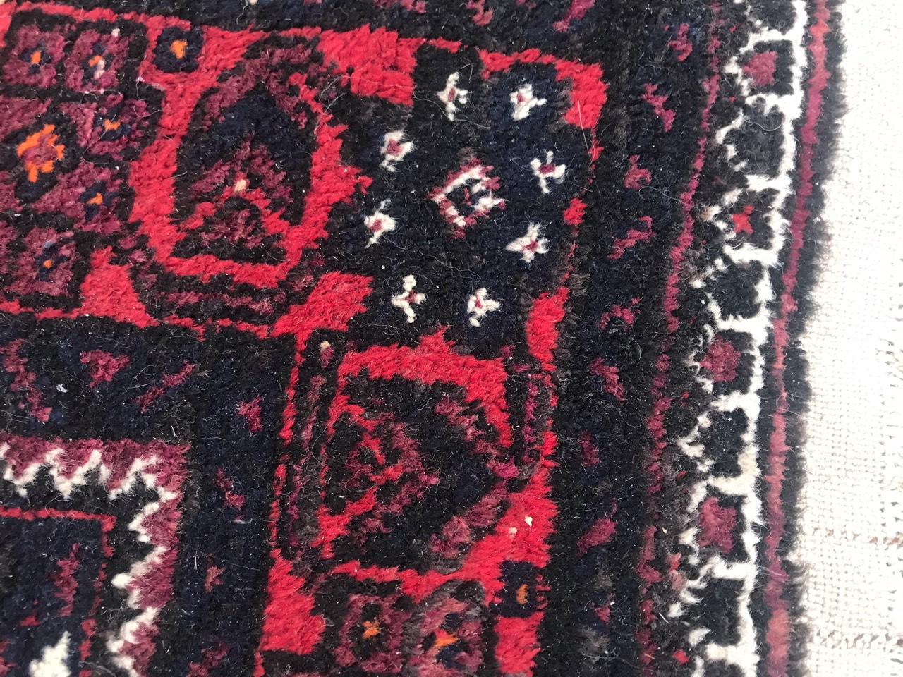 Vieux tapis afghan baloutche en vente 3