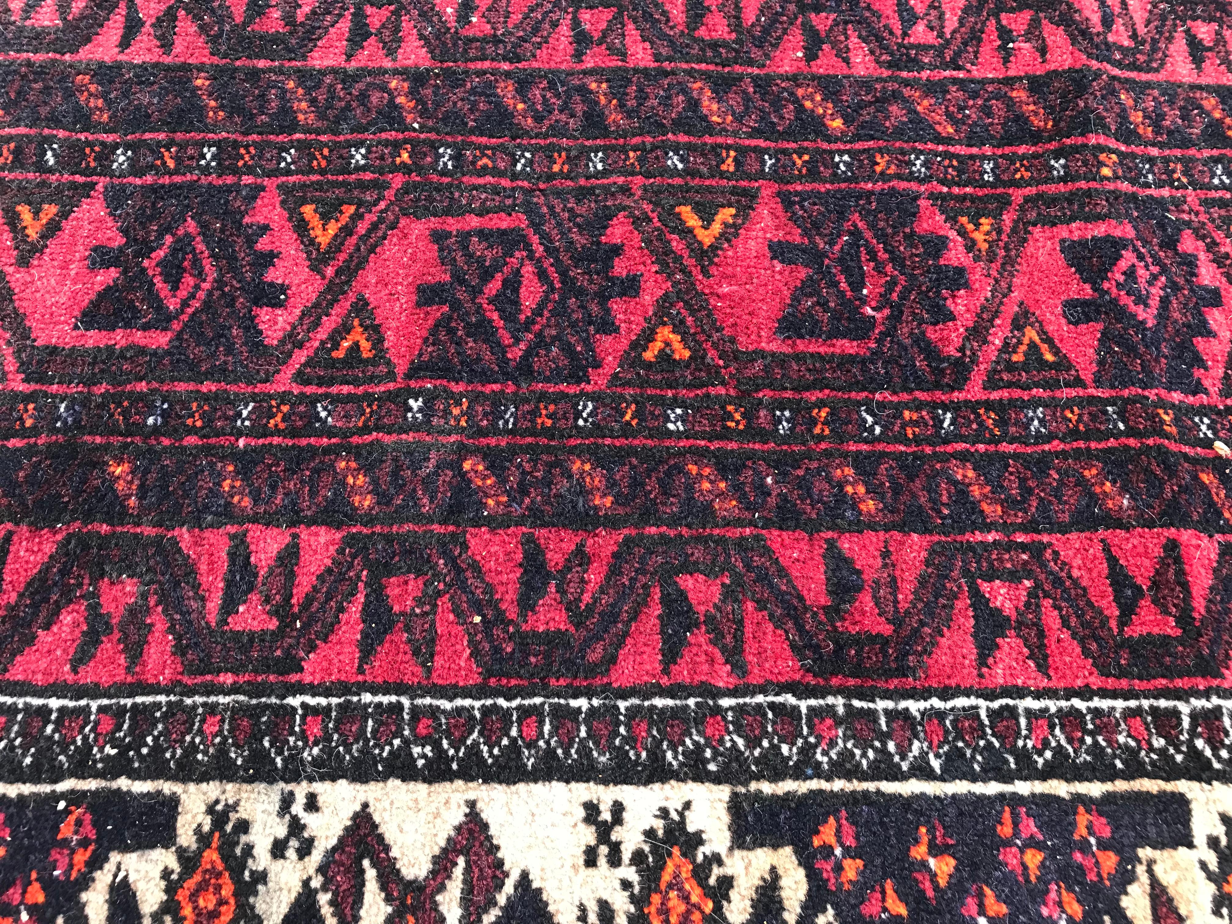 Tapis afghan vintage Baluch en vente 2