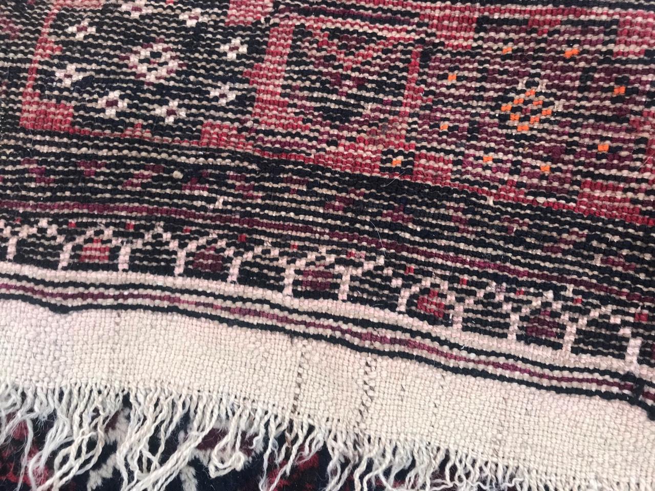 Vieux tapis afghan baloutche en vente 4