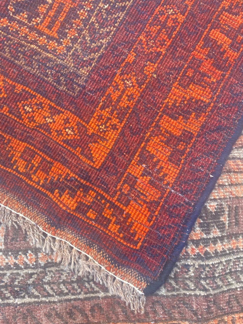 Bobyrug’s Vintage Baluch Afghan Rug For Sale 7