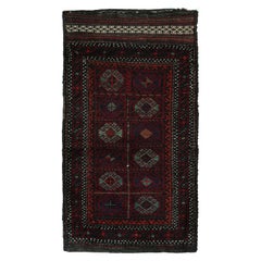 Vintage Baluch Afghan rug in Polychromatic Patterns from Rug & Kilim