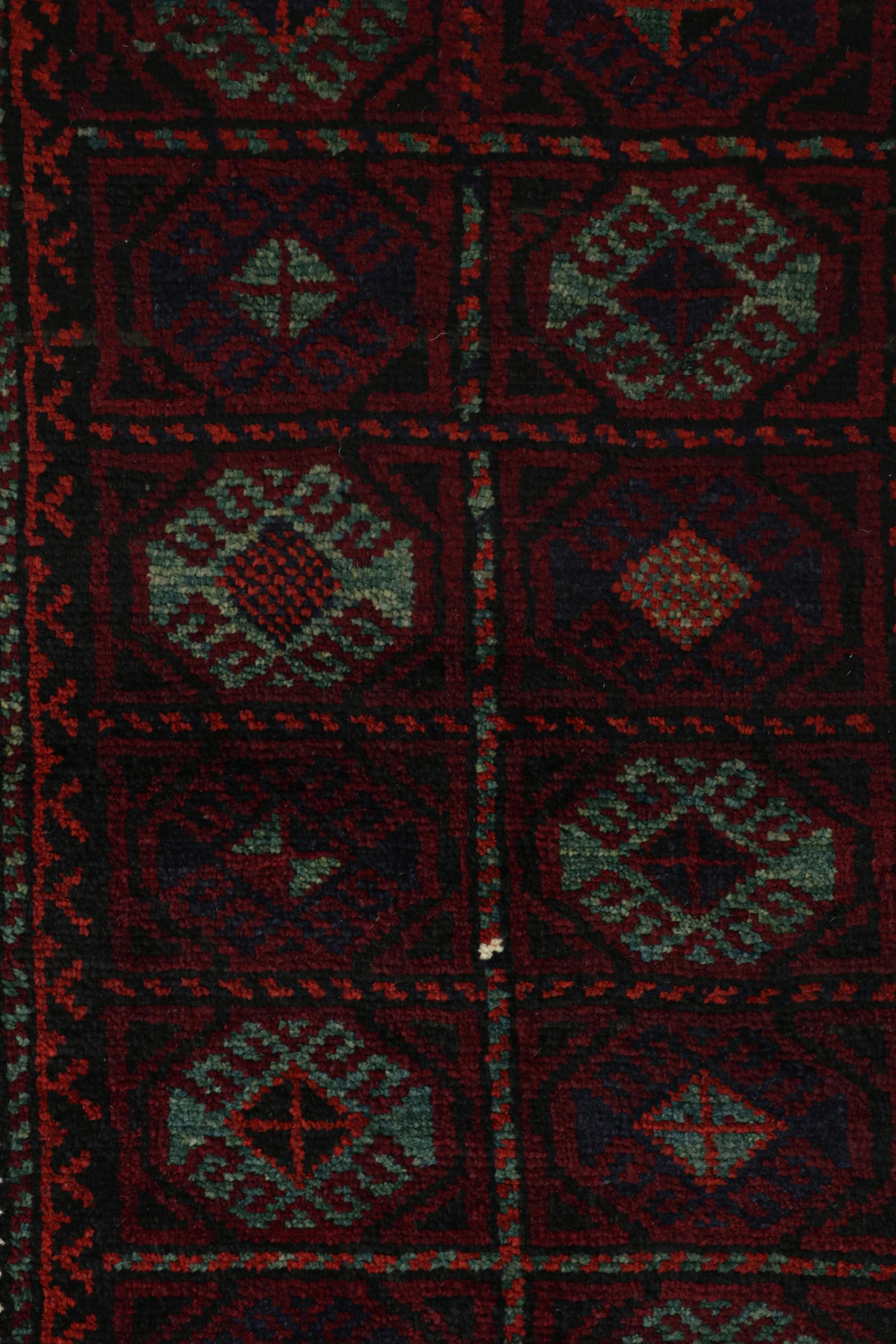 Vintage Baluch Persian rug in Polychromatic Patterns from Rug & Kilim In Good Condition For Sale In Long Island City, NY