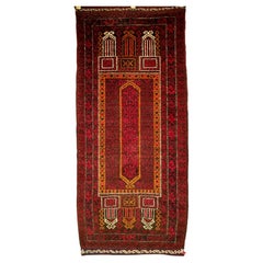 Tapis de prière vintage Baluch