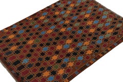 Rug & Kilim’s Baluch Tribal Rug with Colorful Geometric Patterns