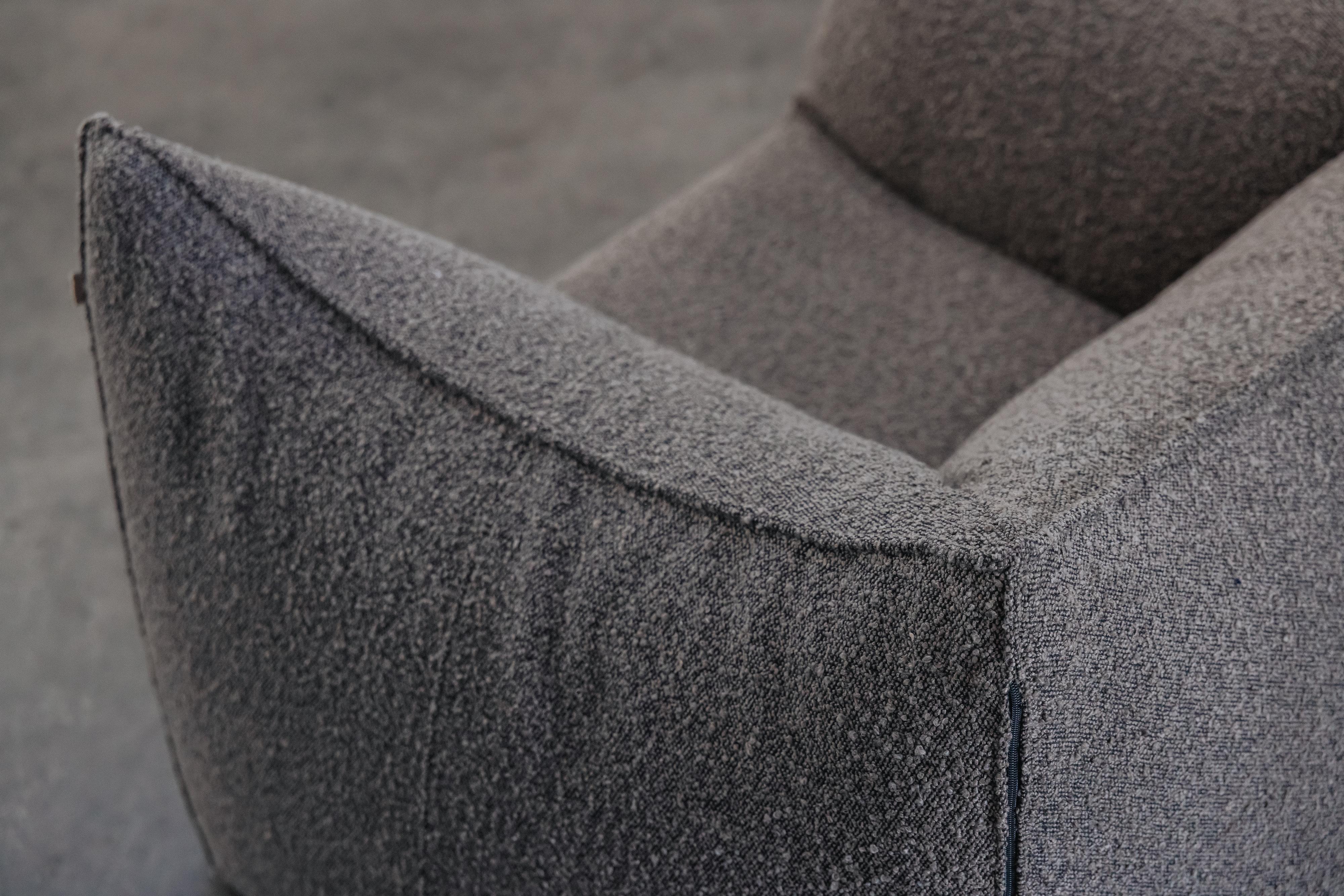 Upholstery Vintage Bambole Lounge Chair By Mario Bellini For B&B Italia, 1970s For Sale