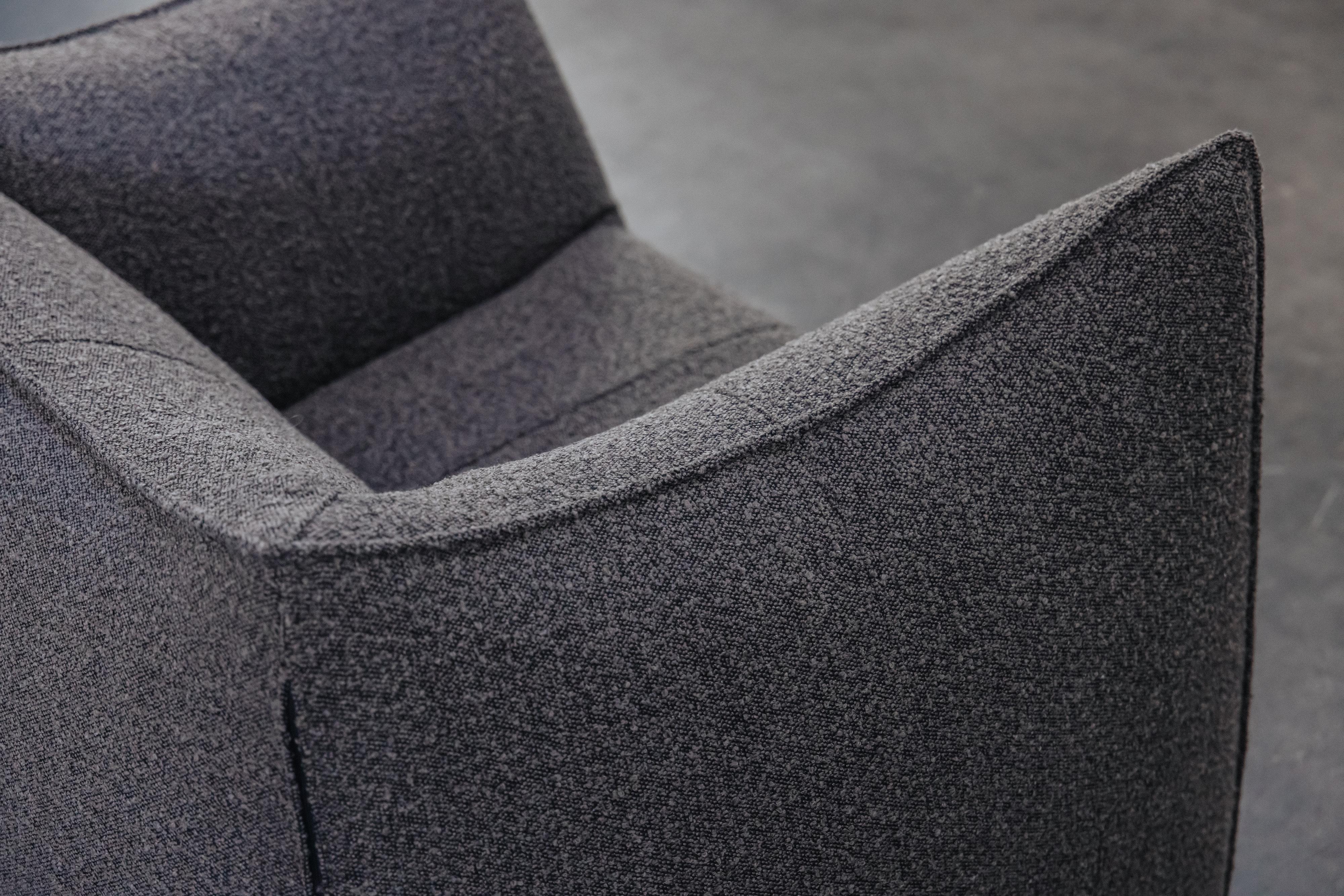 Vintage Bambole Lounge Chair By Mario Bellini For B&B Italia, 1970s For Sale 3