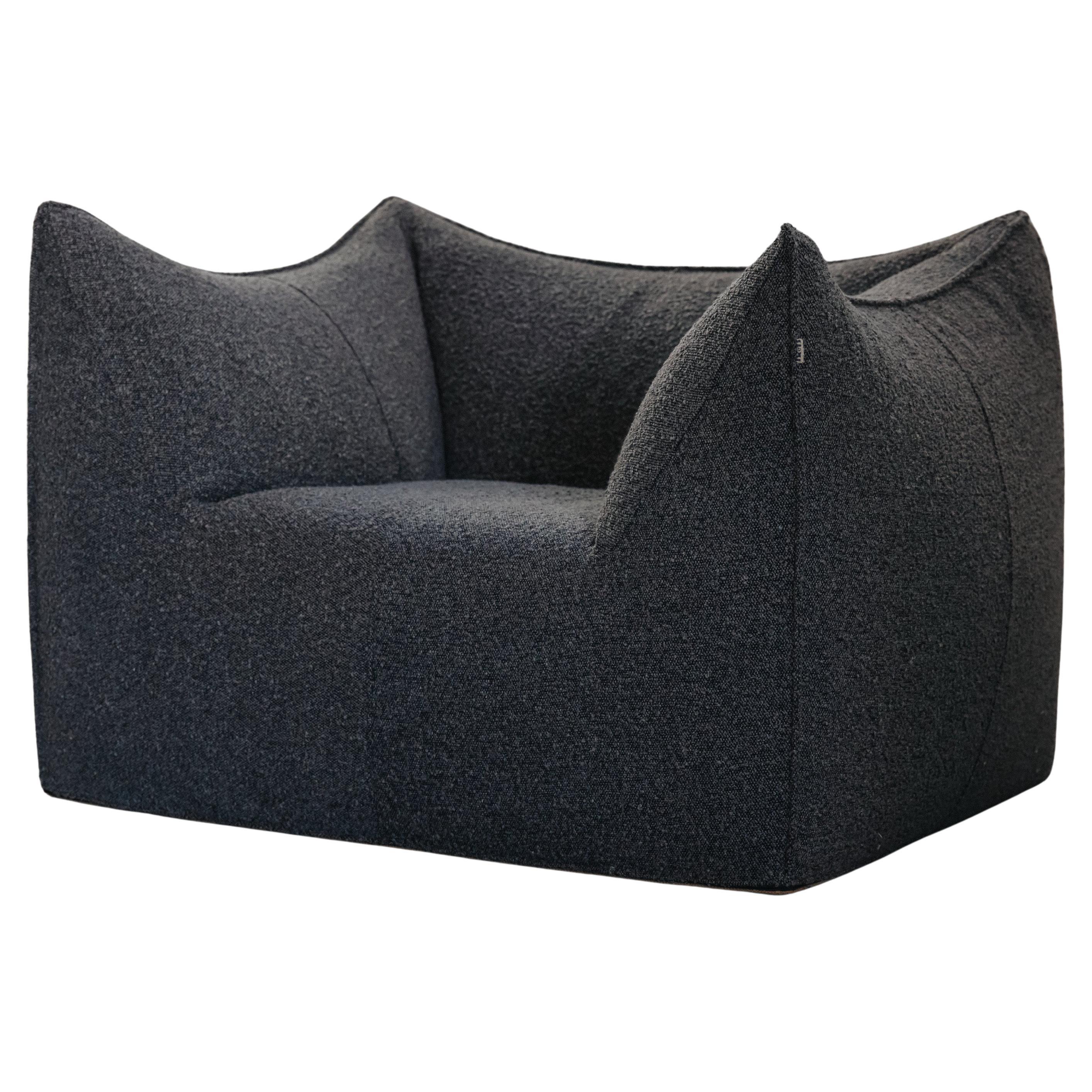Vintage Bambole Lounge Chair By Mario Bellini For B&B Italia, 1970s For Sale