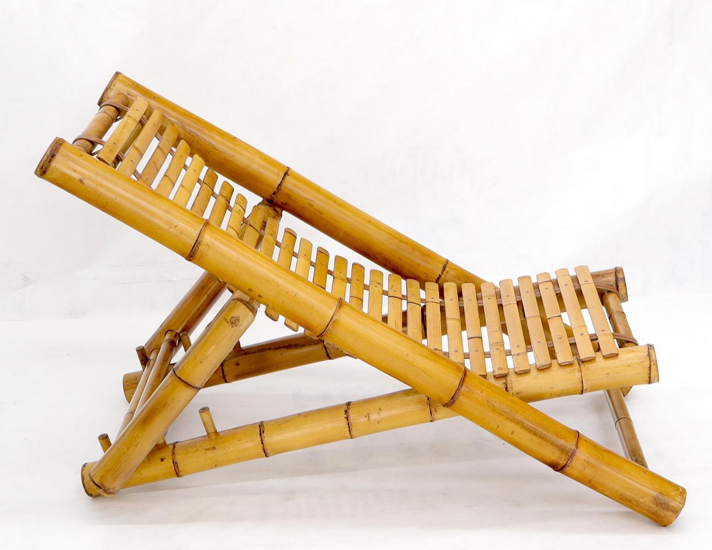 bamboo sling chair