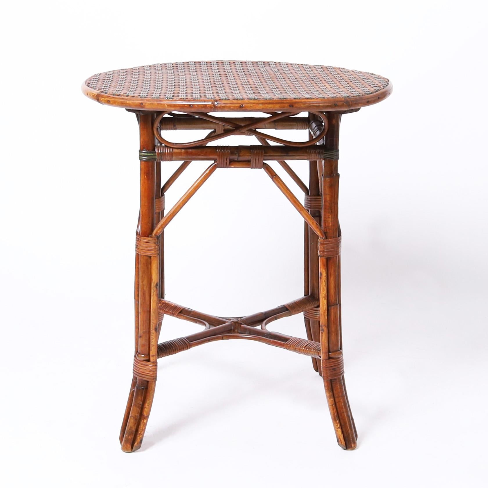 vintage french bistro table and chairs