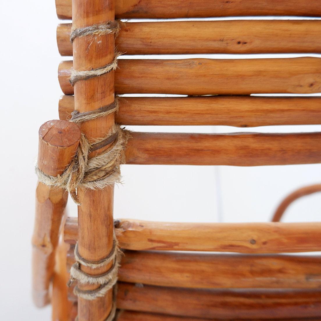 Sillón vintage de bambú - 20 en venta 9