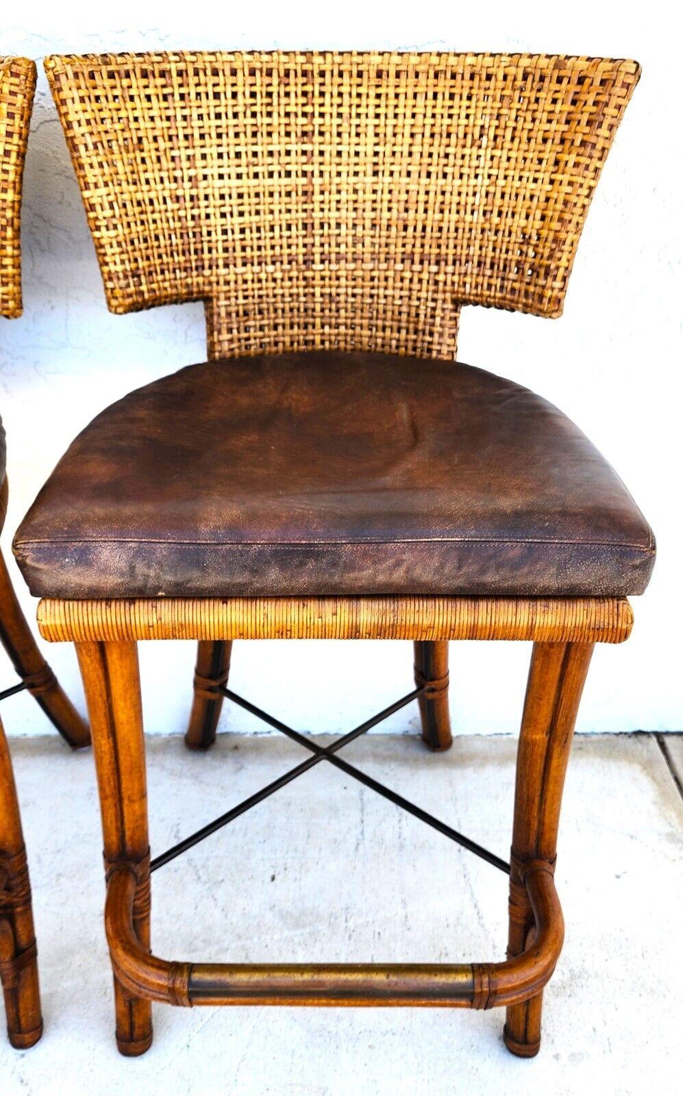 Taburetes de bambú Kreiss Piel Caña en venta