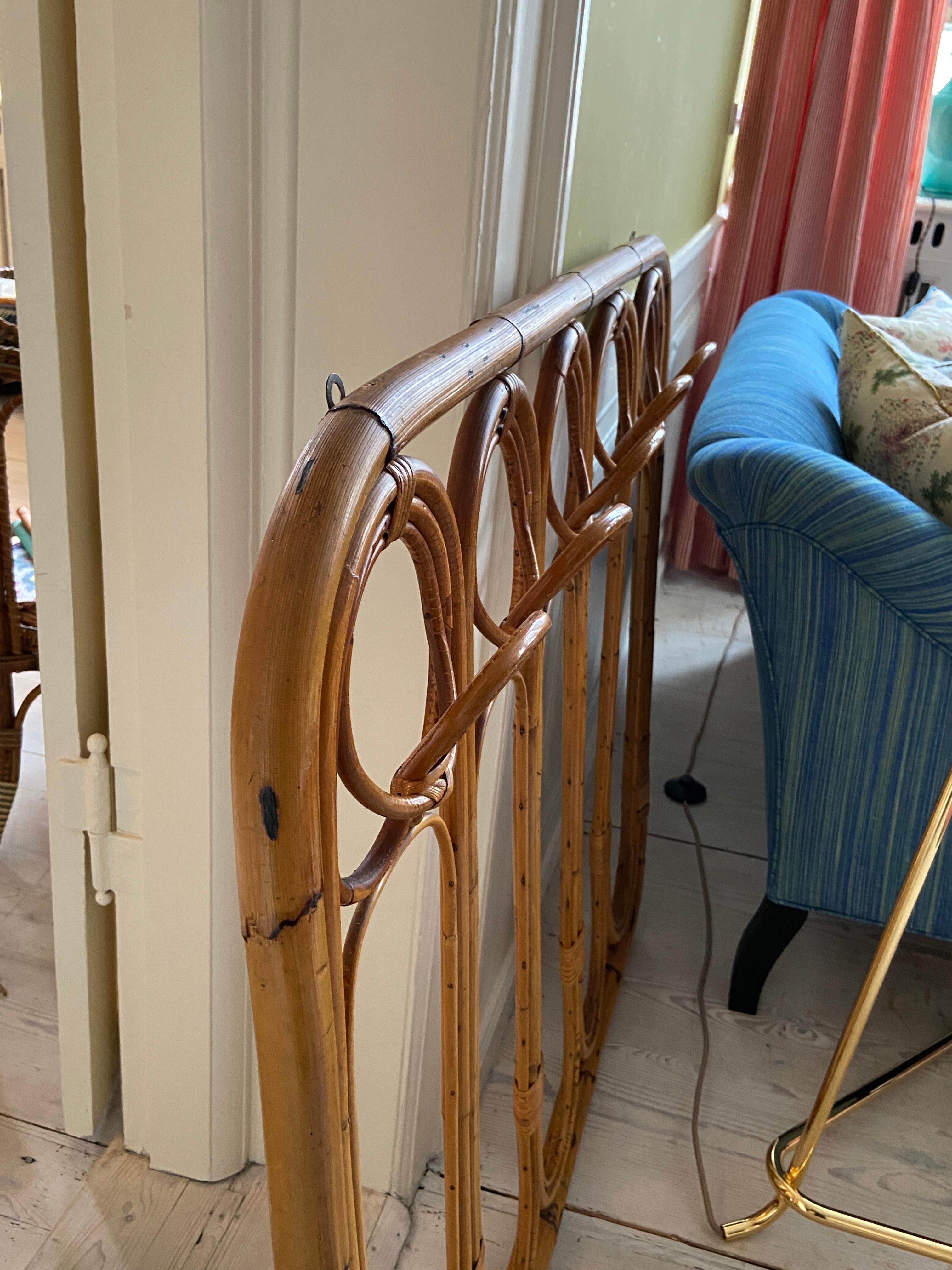 Vintage Bamboo Coat Hanger, Italy, 1960s 4