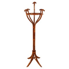 Vintage bamboo coat stand, 1970s 