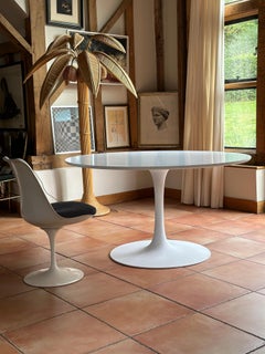 Vintage bamboo coconut tree floor lamp in the style of Mario Lopez Torres