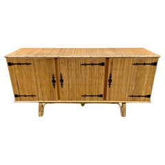 Credenza in bambù vintage
