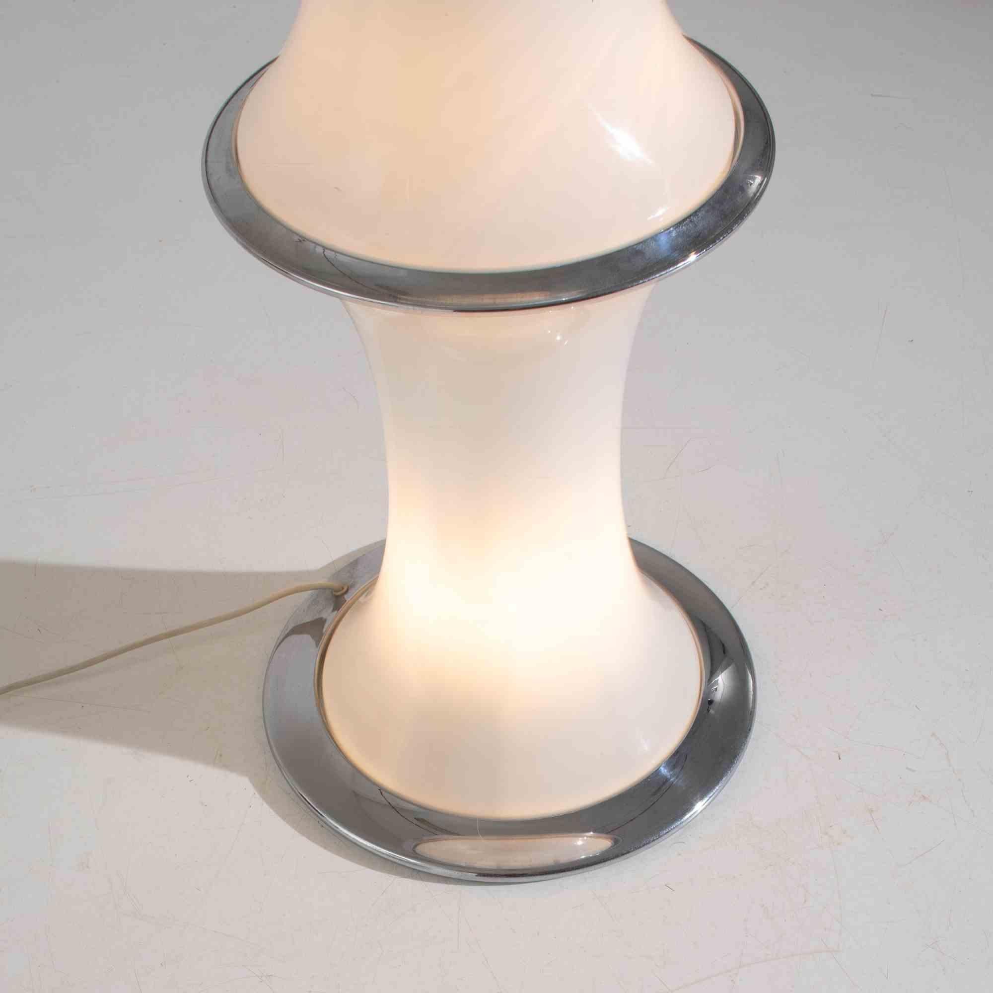 Vintage Bamboo Floor Lamp by Enrico Tronconi for Vistosi, Italy, 1960s In Good Condition In Roma, IT
