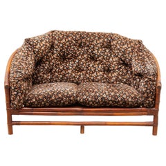 Vintage Bamboo Furniture One Sofa for Your Porch