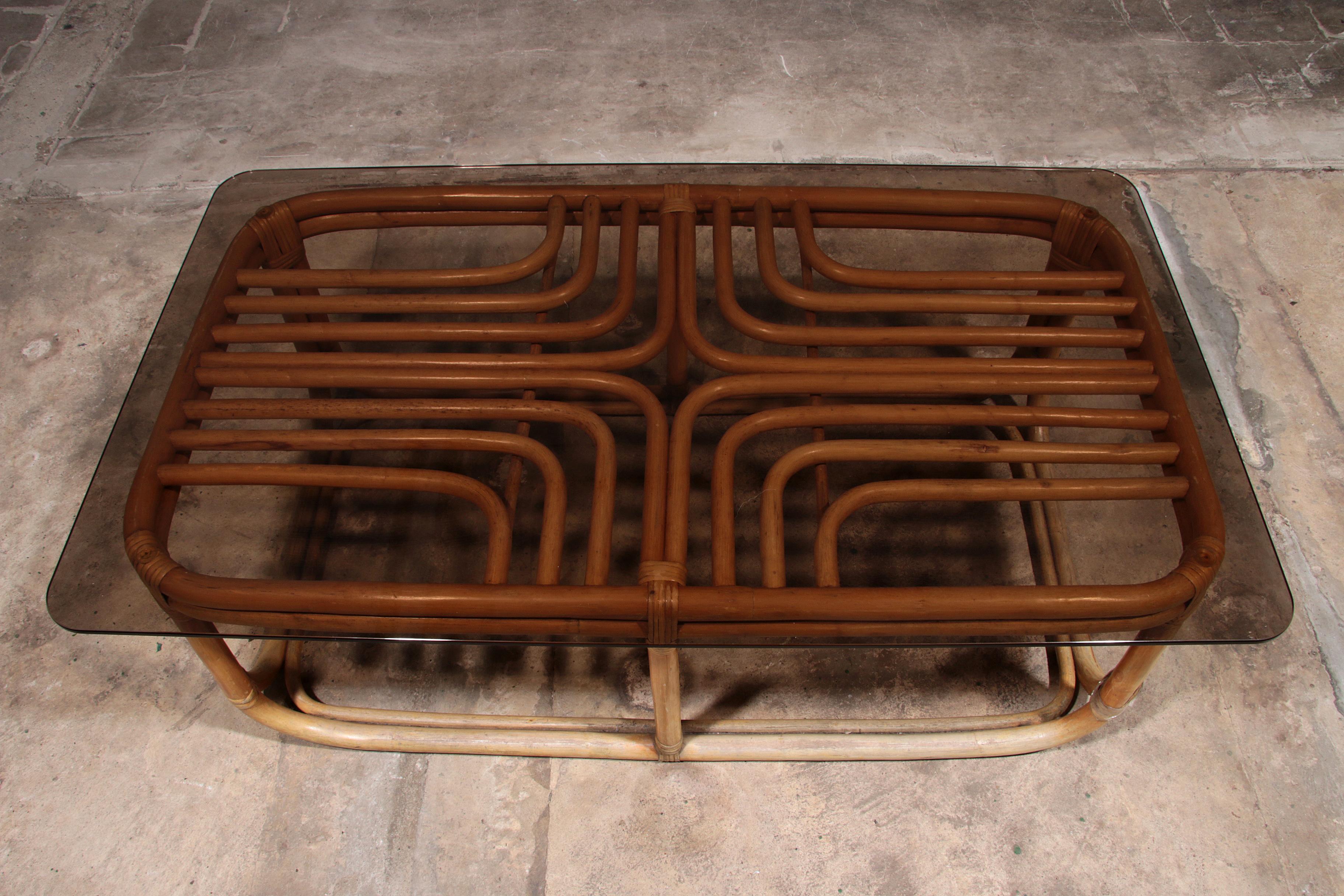 Vintage Bamboo Furniture Set by Jordan Brown 1970 1