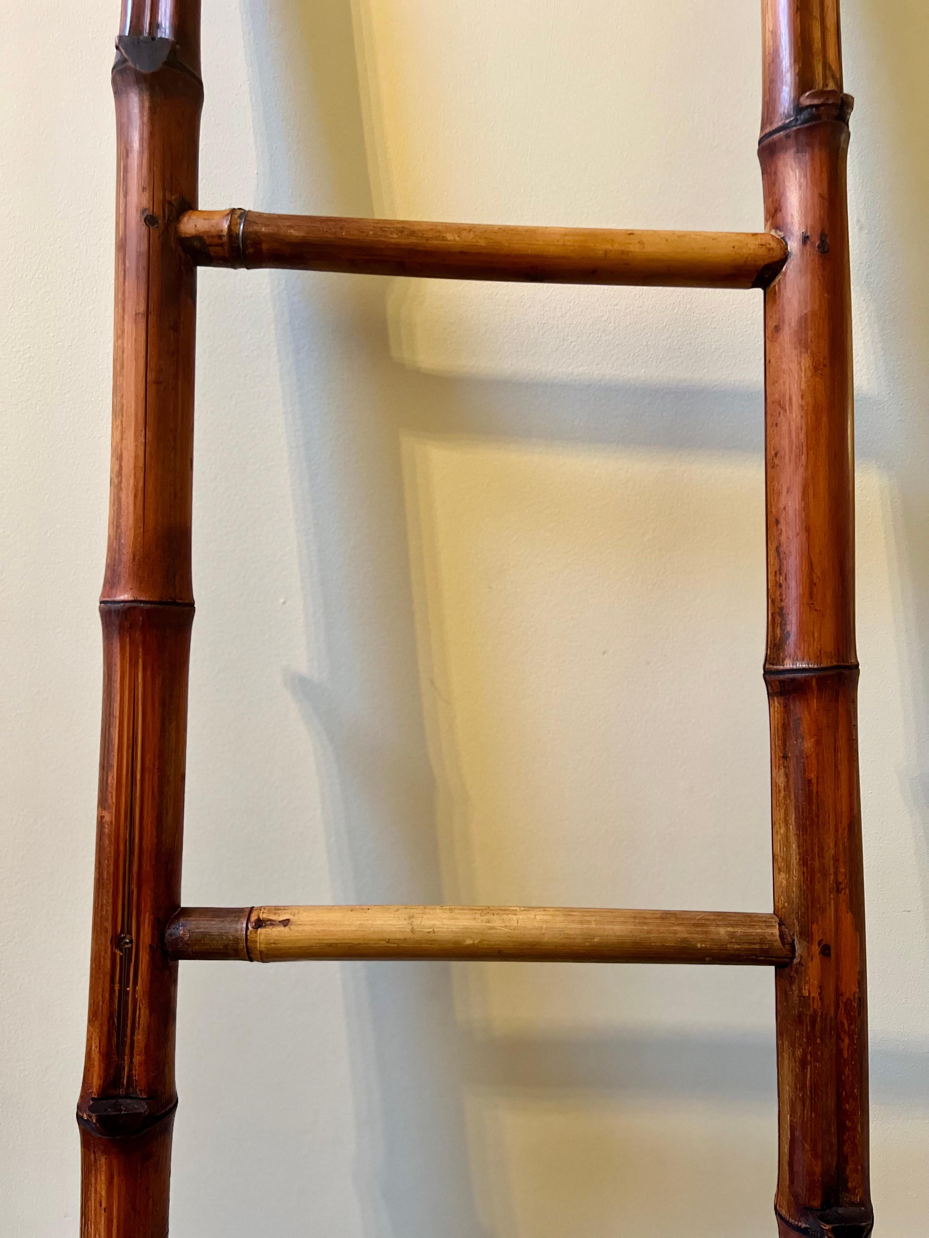 Vintage Bamboo Ladder 5