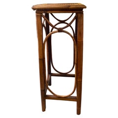 Piedistallo in bambù vintage