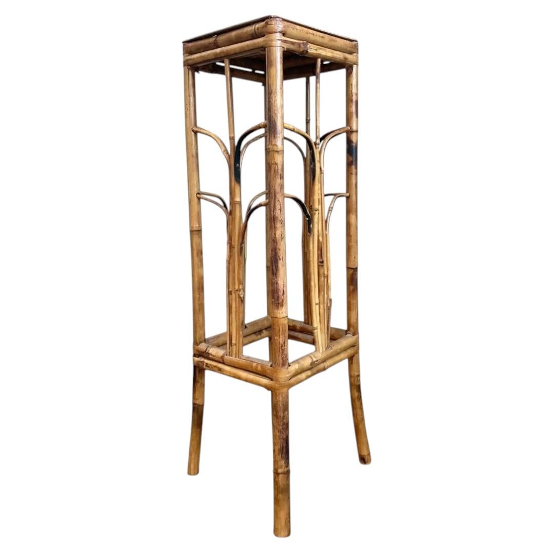 Vintage Bamboo Plant Stand