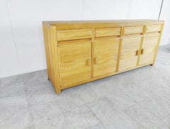 Vintage Bamboo Sideboard, 1970s
