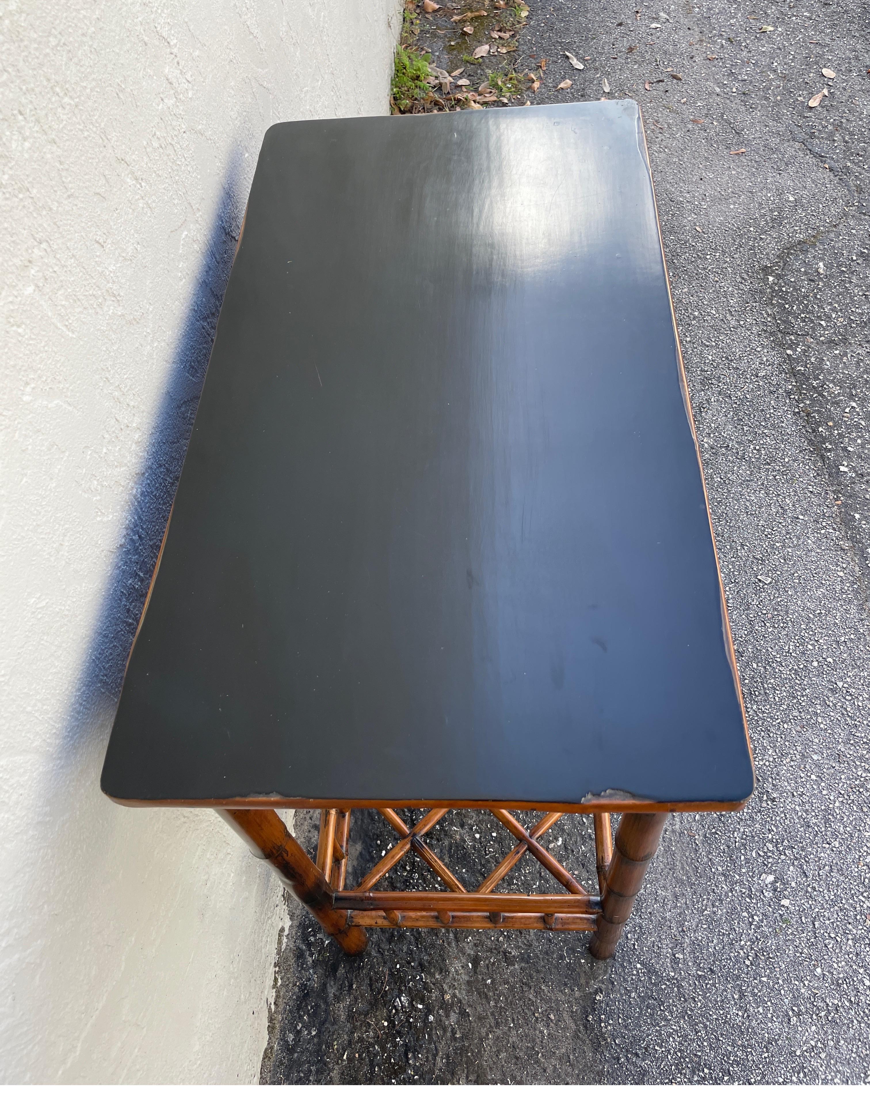 Vintage Bamboo Table 11