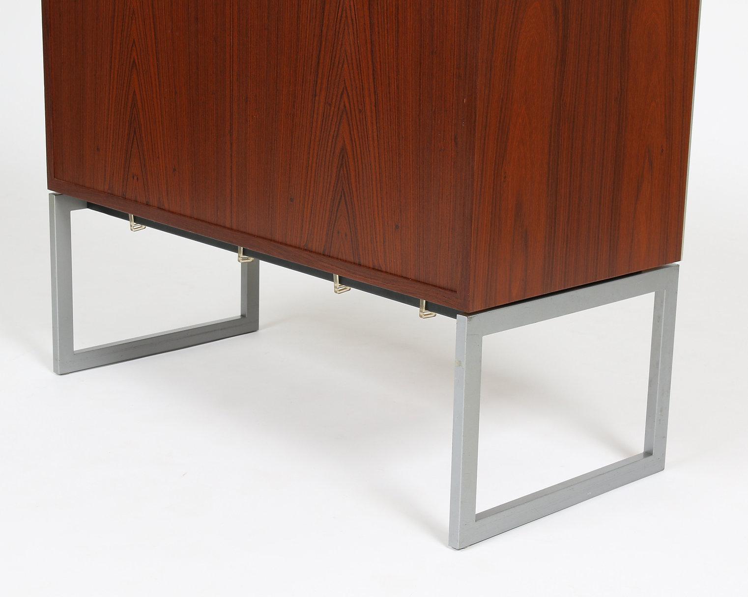 Danish Vintage Bang and Olufsen Rosewood HiFi Cabinet Media Table