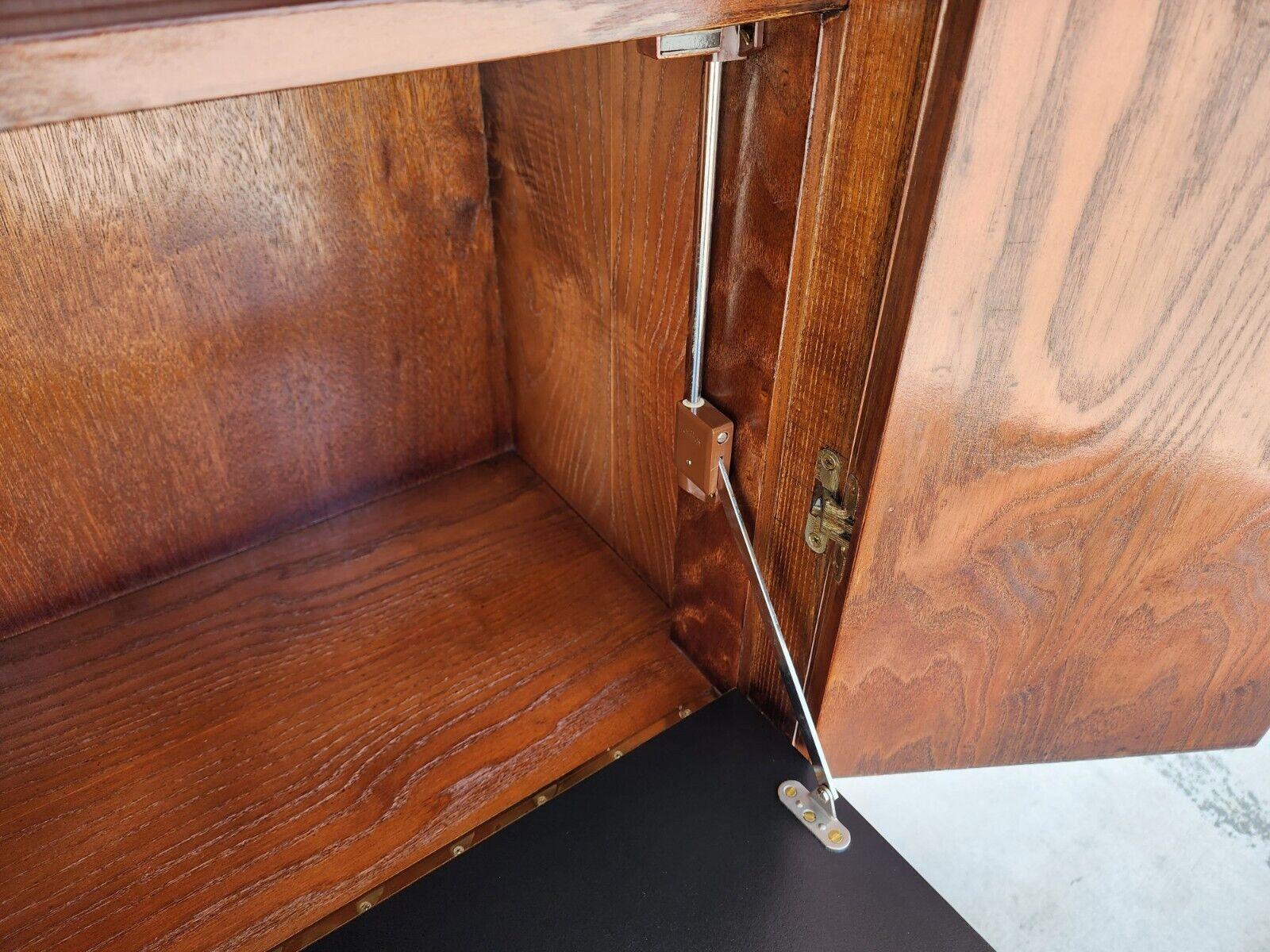 Mueble bar vintage años 70 Bambú Boho MCM en venta 3