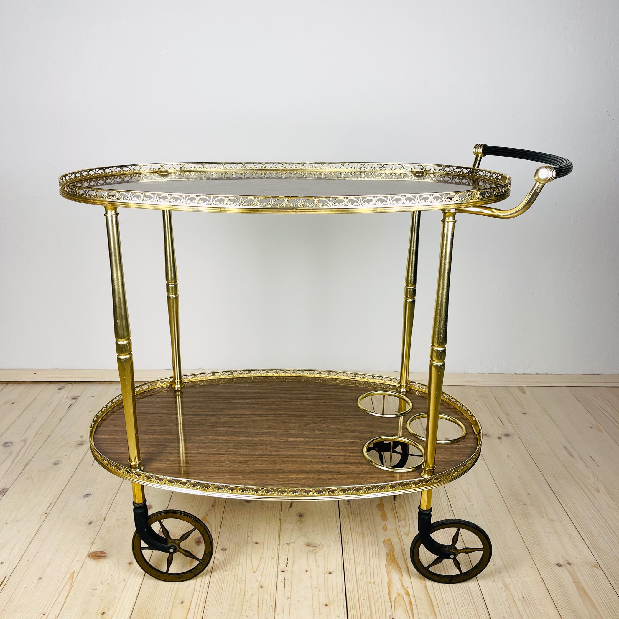 Italiano Carrello da bar vintage di MB, Italia 1960 in vendita