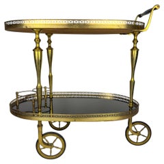Vintage Bar Cart, Italy 1960s, Mid-Century modern