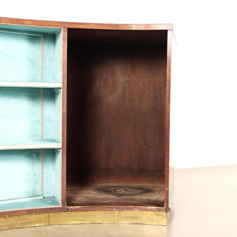 Vintage Bar Counter Brass Italy, 1960s For Sale at 1stDibs