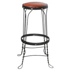 Vintage Bar Height Ice Cream Stool