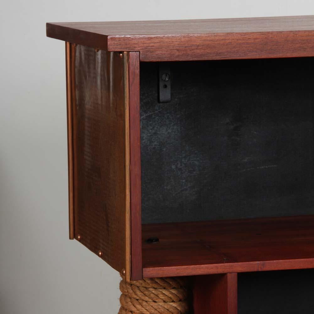 Vintage bar in the Audoux and Minet style of the 1960s For Sale 5
