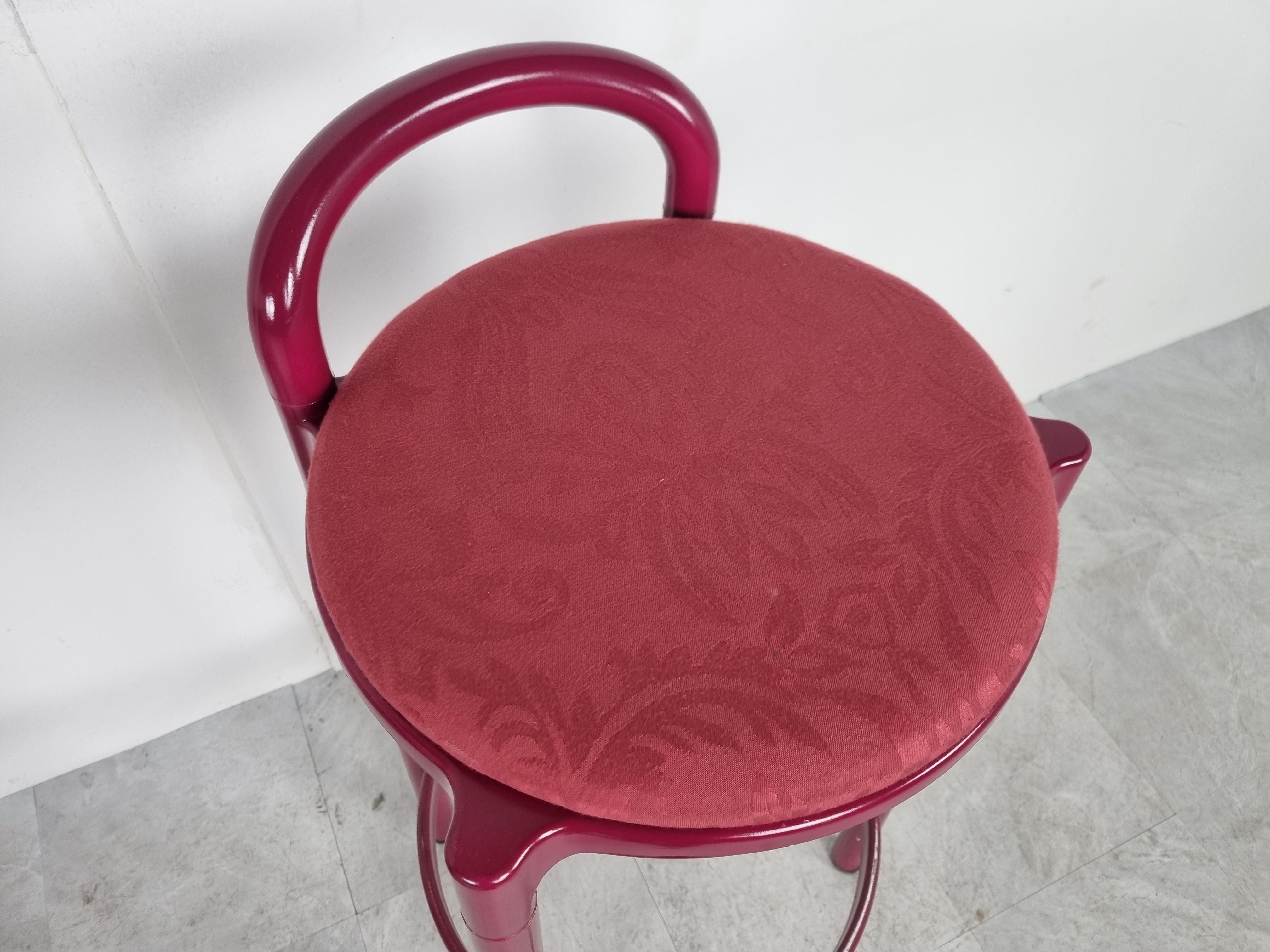 Tabourets de bar vintage d'Anna Castelli Ferrieri pour Kartell, années 1980 3