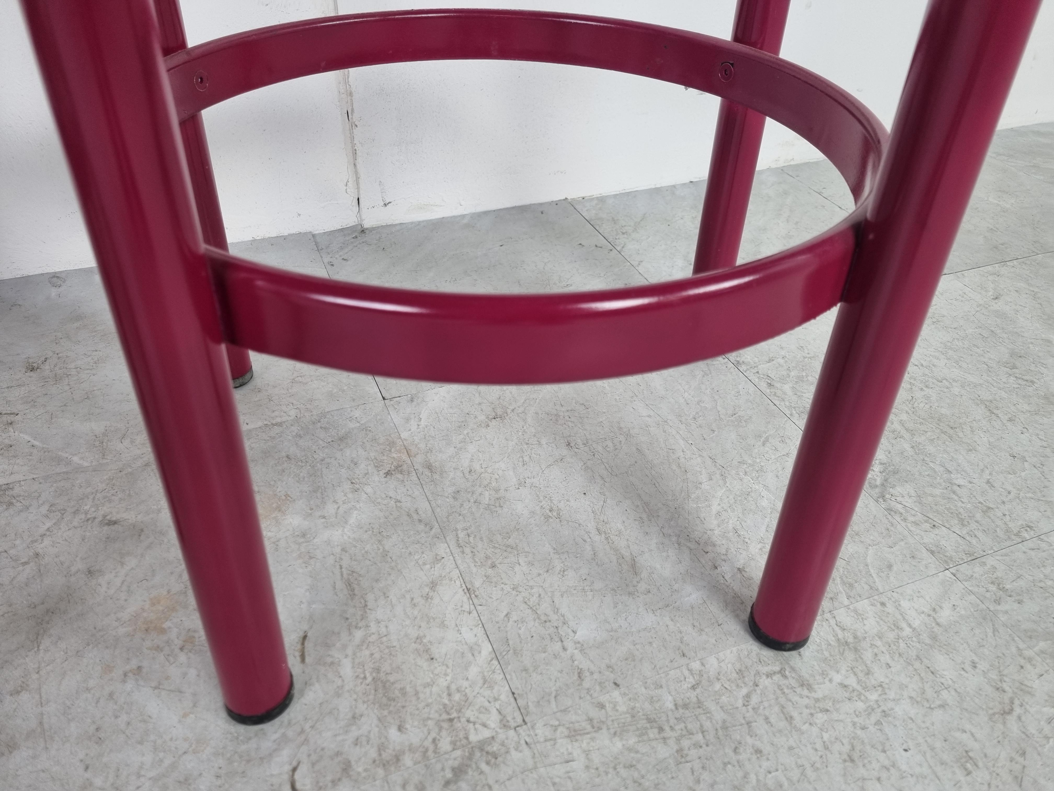 Tabourets de bar vintage d'Anna Castelli Ferrieri pour Kartell, années 1980 2