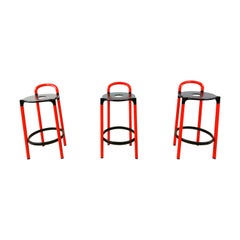 Vintage bar stools by Anna Castelli Ferrieri for Kartell, 1980s