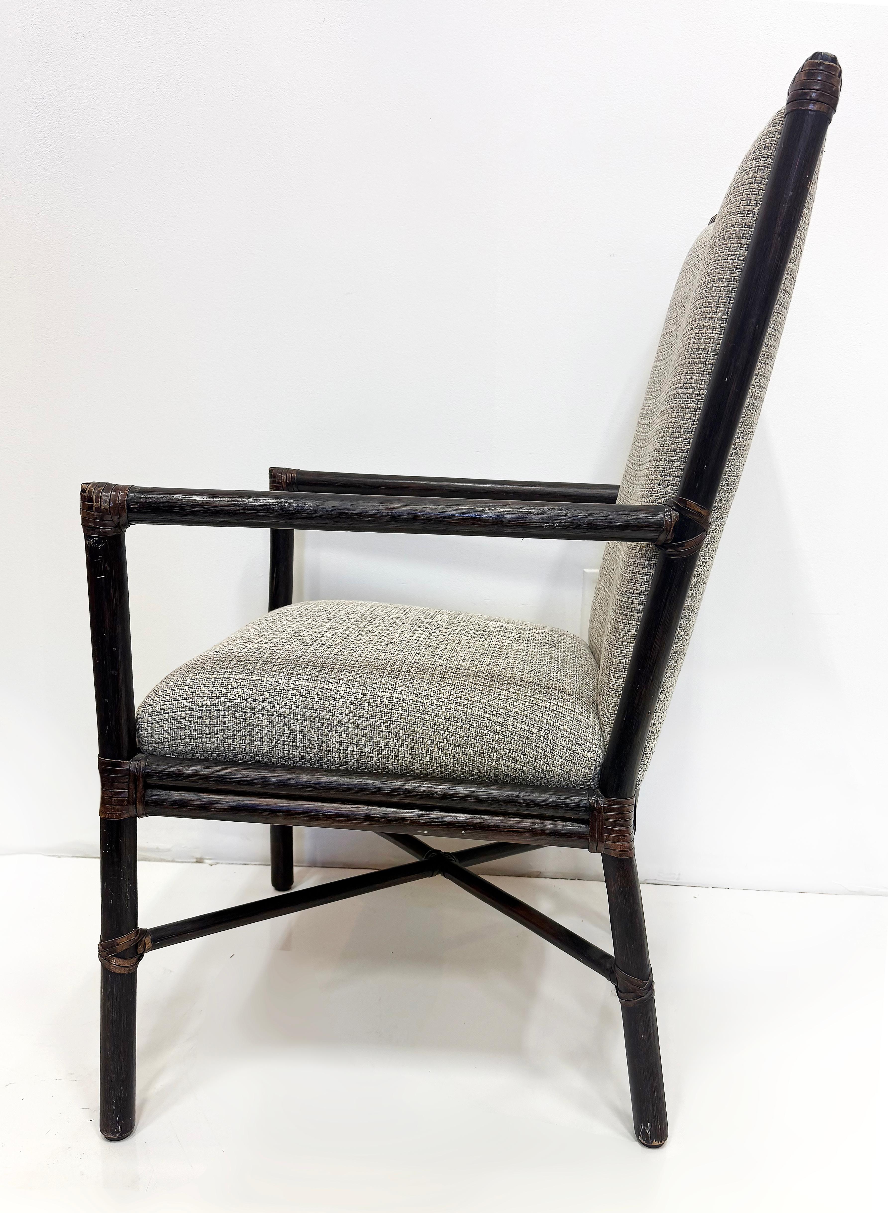 Vintage Barbara Barry McGuire Rattan 