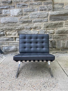 Vintage Barcelona Chair by Ludwig Mies van der Rohe for Knoll