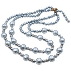 Vintage Baroque Miriam Haskell Faux Pearl Necklace Vintage Baroque Miriam Haskell Faux Pearl Necklace