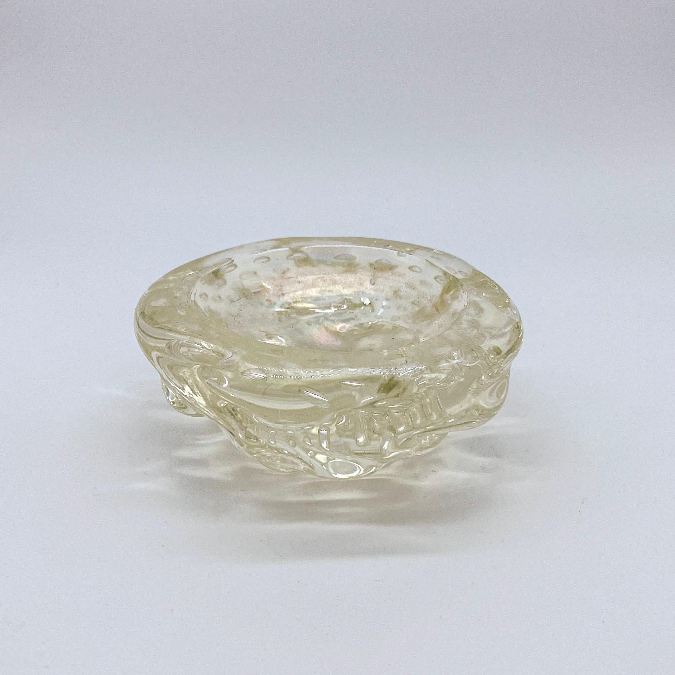 Vintage ashtray/bowl in Murano Glass, made in 