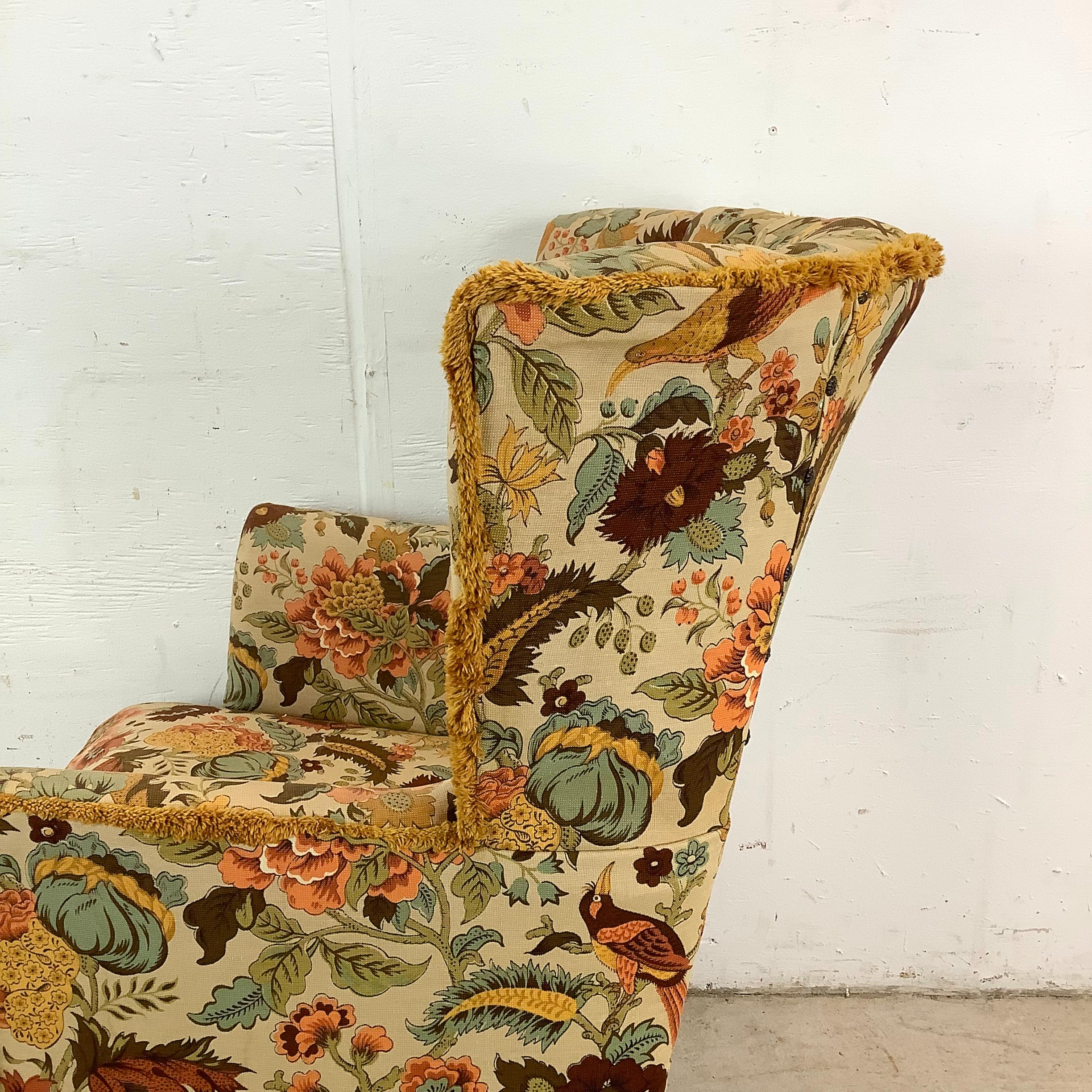 Vintage Barrel Back Arm Chair For Sale 4