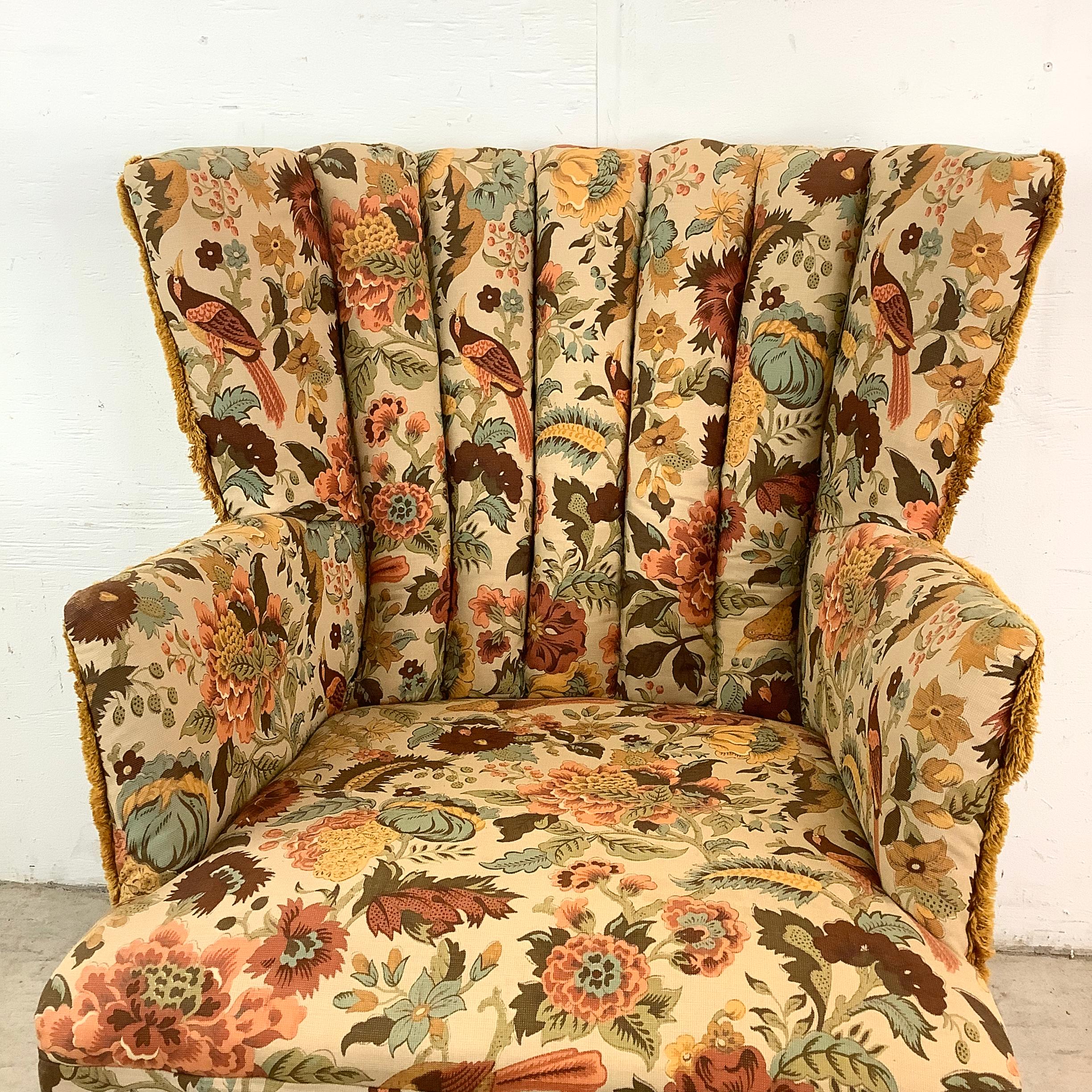 Vintage Barrel Back Arm Chair For Sale 6