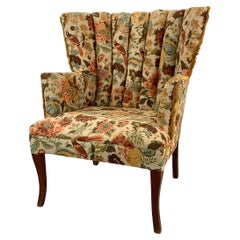 Sillón Vintage con Respaldo de Barril