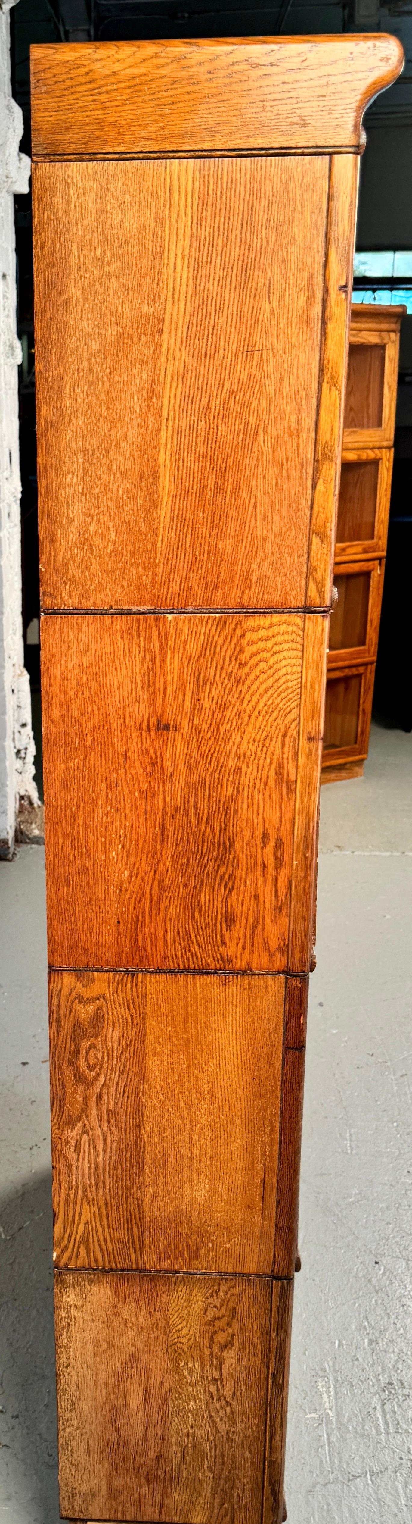 Mid-Century moderno Libreria Vintage Barrister di Viking in vendita