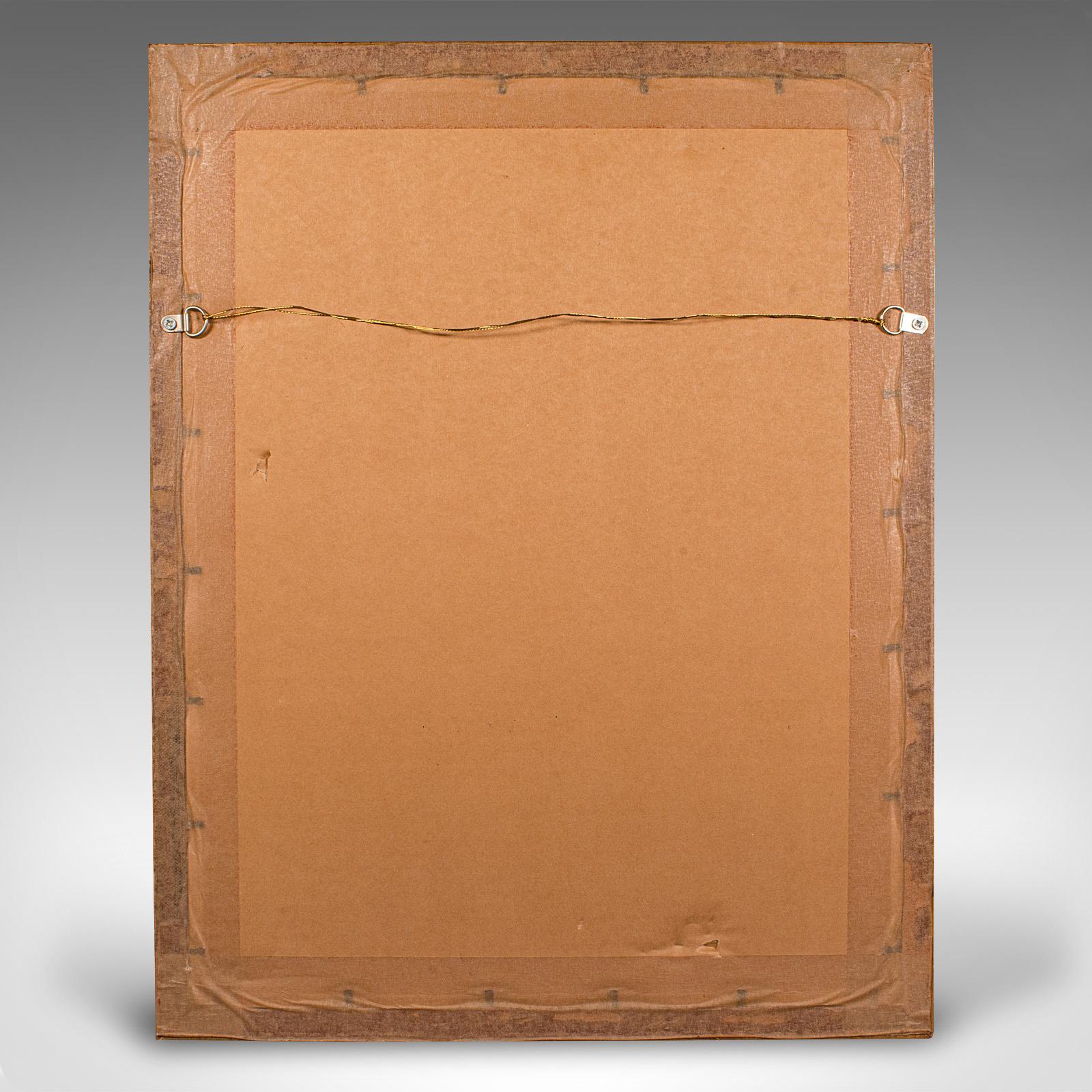 Carte Barrister's de Londres, anglaise, encadrée, intérieure, Temple moyen, vers 1970 en vente 5
