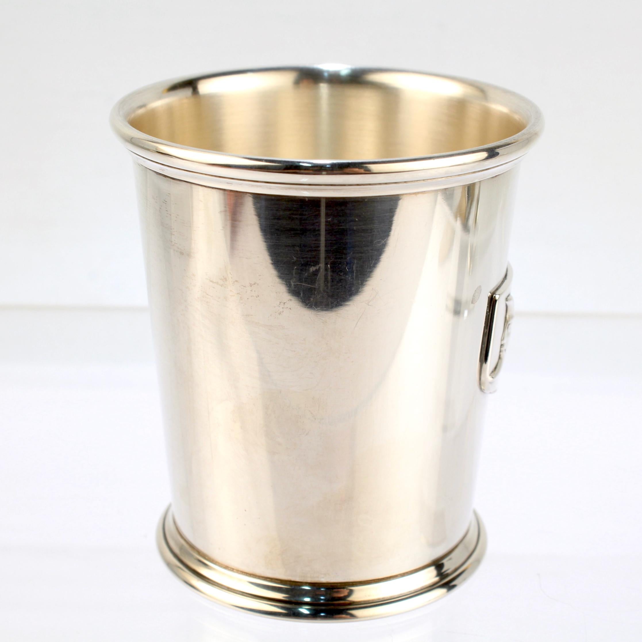 sterling silver julep cups