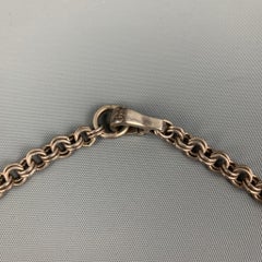Vintage BARRY KIESELSTEIN-CORD Silver Sterling Silver 14k Crocodile Head Chain