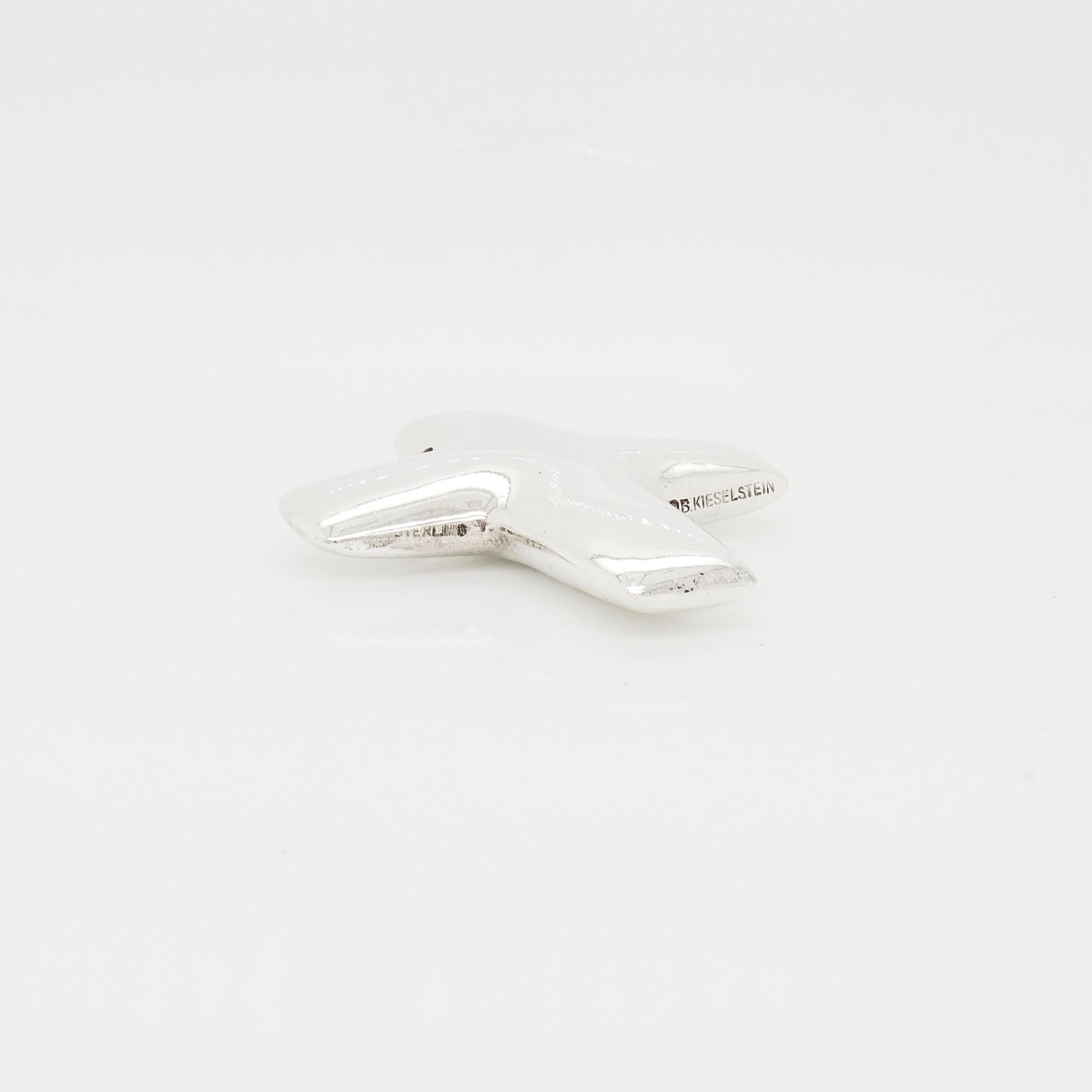 Ciondolo a forma di croce in argento sterling d'epoca Barry Kieselstein-Cord per una collana in vendita 7