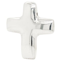 Vintage Barry Kieselstein-Cord Sterling Silver Cross Pendant for a Necklace